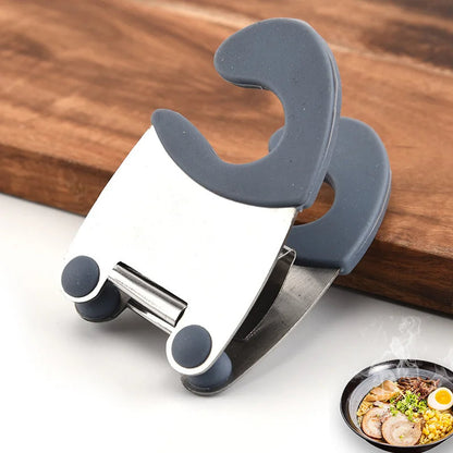 Anti-slide Stainless Steel  Spoon Holder Clip