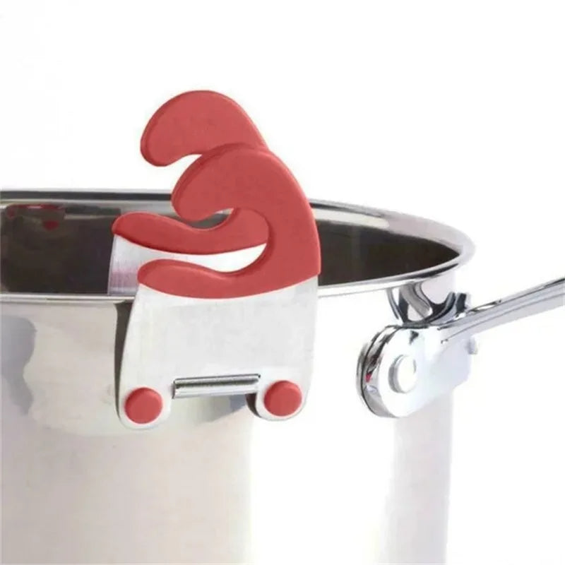 Anti-slide Stainless Steel  Spoon Holder Clip