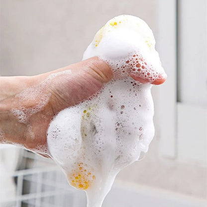 Double Side Dish Washing Sponge Type Brush