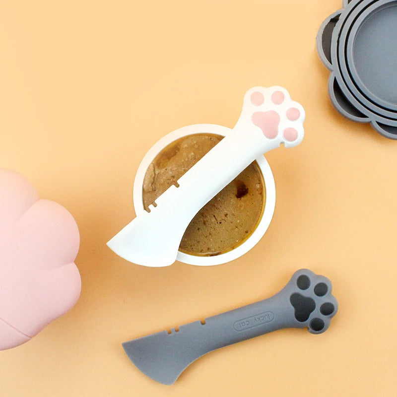 Multifunctional Can Opener Pet Spoon